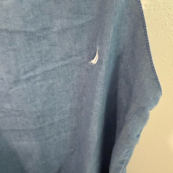 Nautica Light Blue Denim romper - Picture 2 of 4